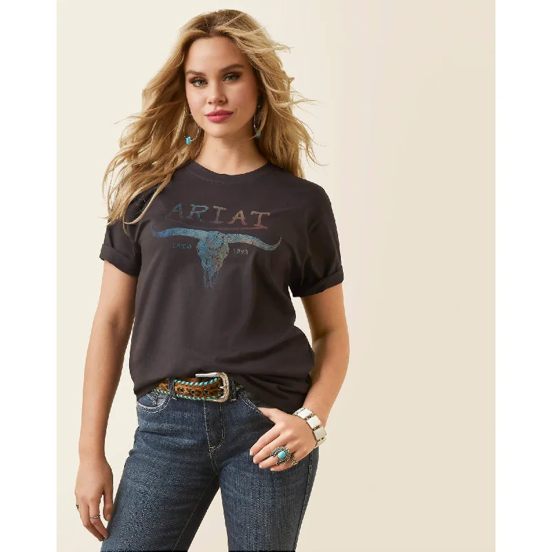 Ariat Women's Patina Steer Tee