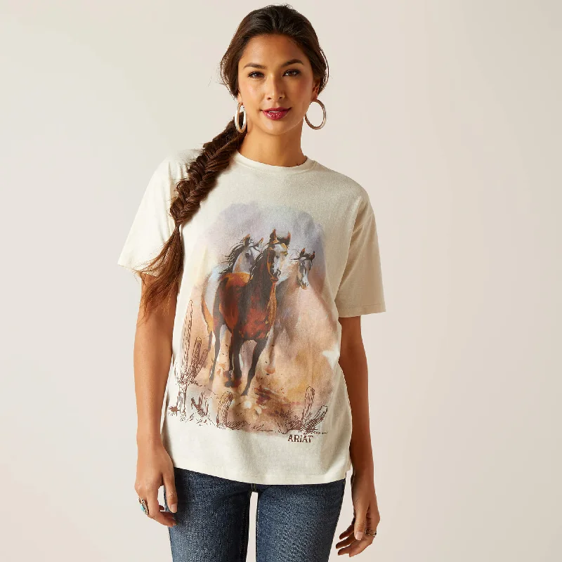 Ariat Women's Summer Sand Set Me Free Tee