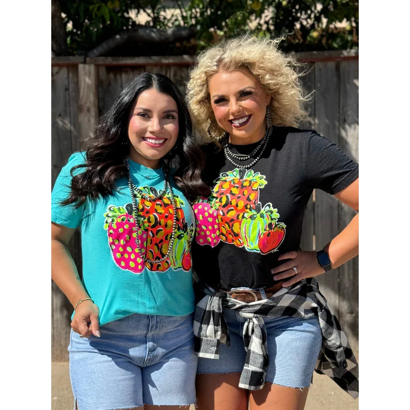 Callie Ann Stelter Neon Pumpkins Tee (XS-3XL)