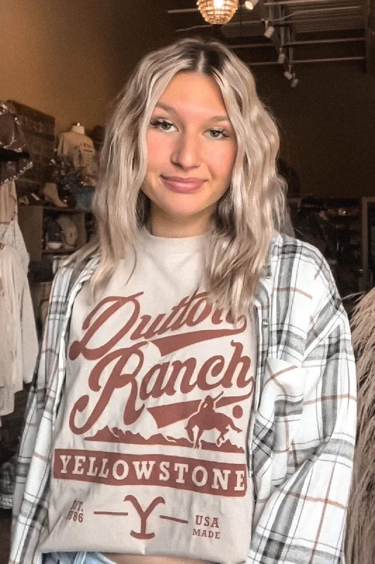 Dutton Ranch Tan Tee