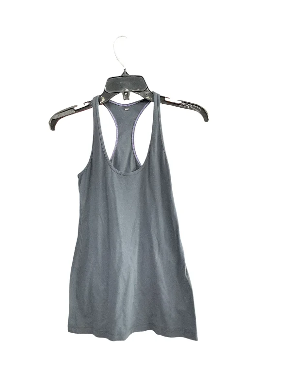 Athletic Tank Top By Lululemon In Grey, Size: 6