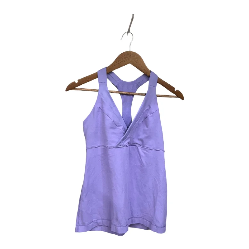 Athletic Tank Top By Lululemon In Purple, Size: M