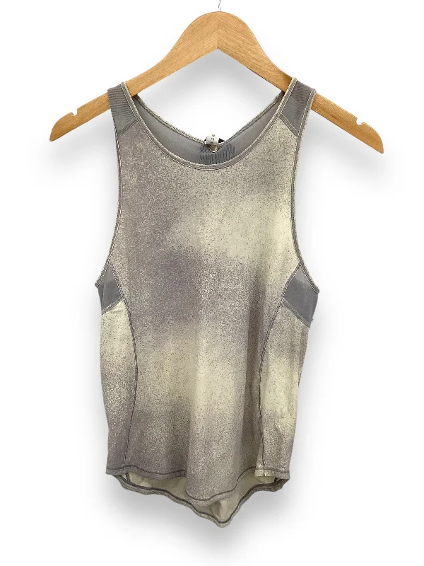 Athletic Tank Top By Lululemon In Taupe, Size: S