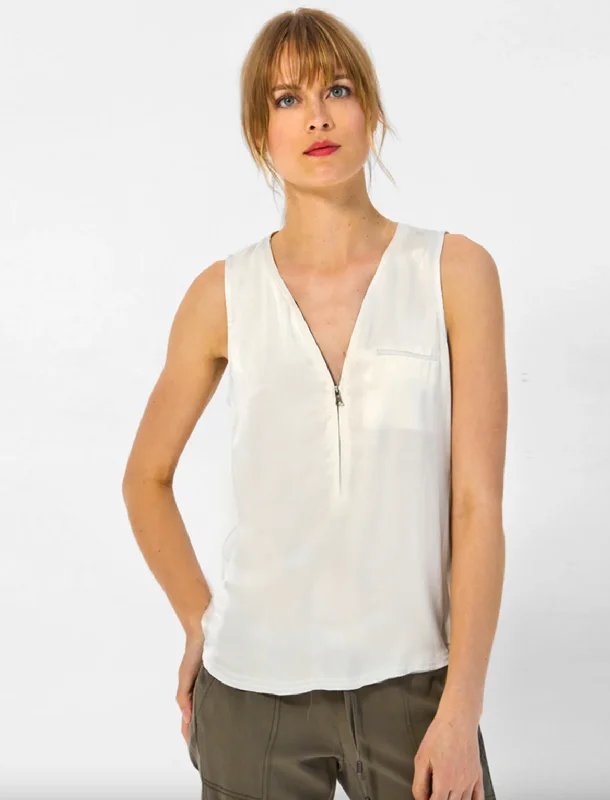 Go Zippy Tank - White