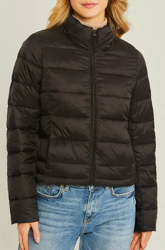 Zip Up Puffer Jacket