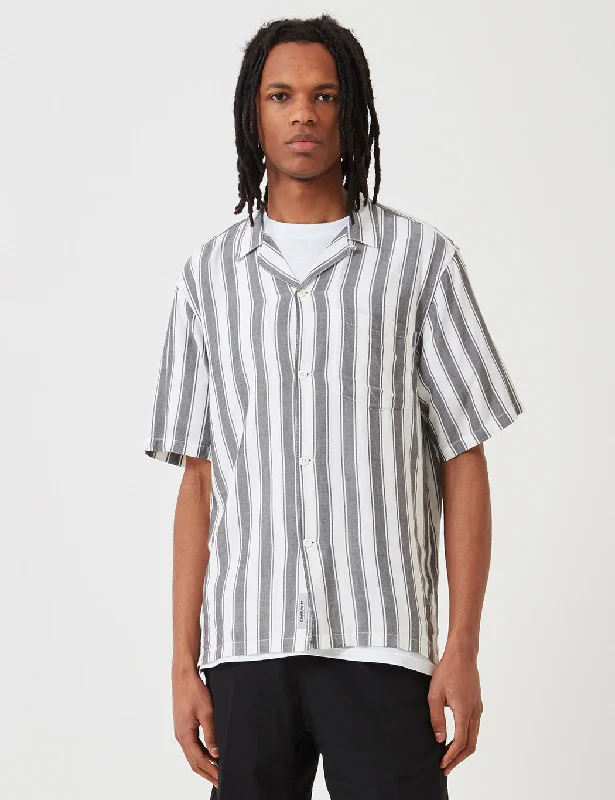 Carhartt-WIP Esper Stripe Shirt - Black