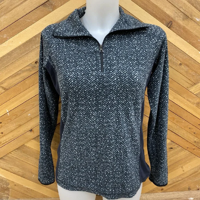 Columbia - Women's 1/4-Zip Fleece MSRP $80: Dark Grey/Black-women-SM