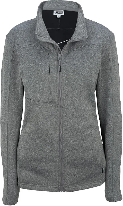 Grey Heather W/Black Fleece