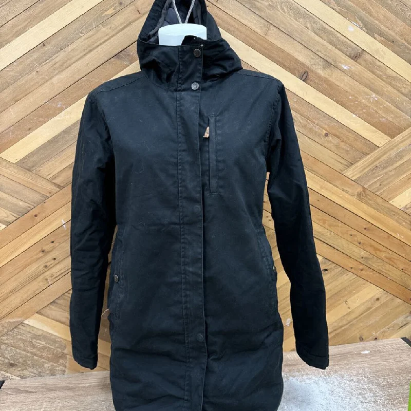 Fjallraven - Women's Kiruna Padded Parka - MSRP $435: Black-women-MD