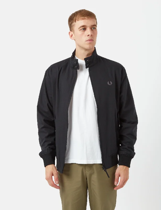 Fred Perry Harrington Jacket - Black