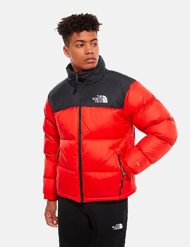 North Face 1996 Retro Nuptse Jacket - Fiery Red