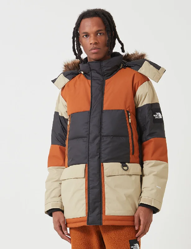 North Face 'Black Label' V-Stok Down Parka Jacket - Caramel Cafe