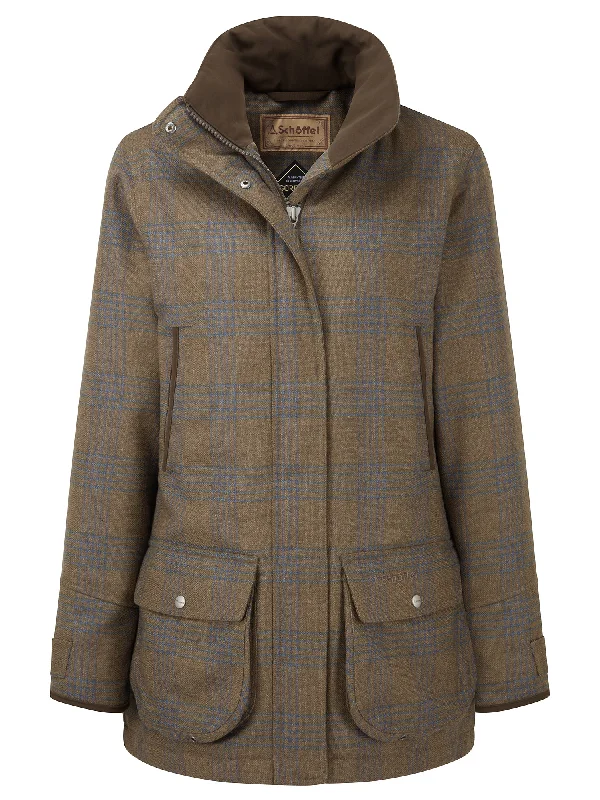 Ptarmigan Tweed Coat - Iona Tweed