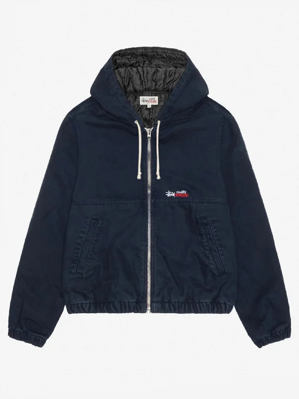 Stussy Work Jacket Insulated Canvas W  - Navy