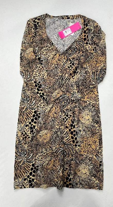 Animal Print Dress Casual Midi Lilly Pulitzer NWT, Size S