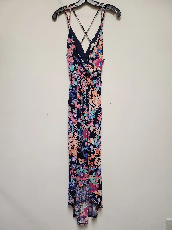 Floral Print Dress Casual Midi 143 Story, Size S