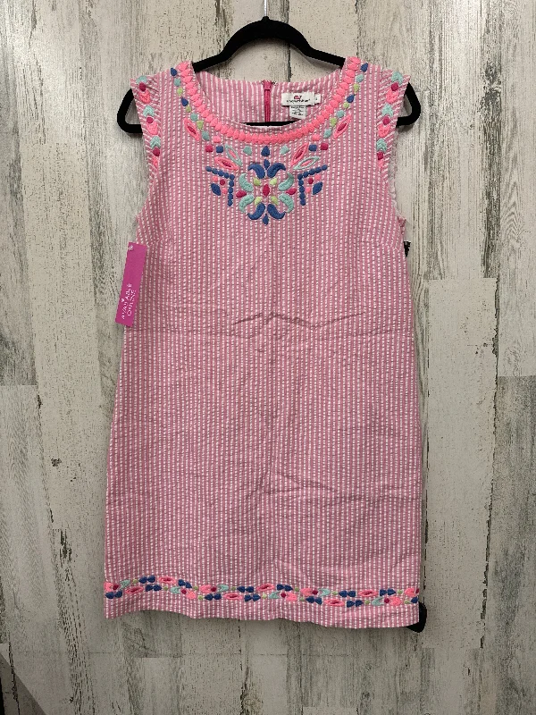 Pink Dress Casual Midi Vineyard Vines, Size S