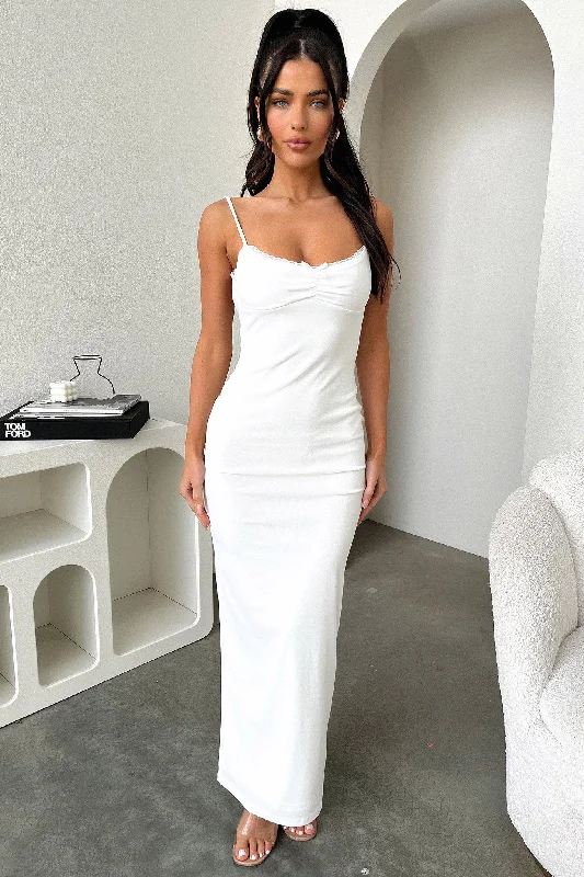 Tilly Maxi Dress - White