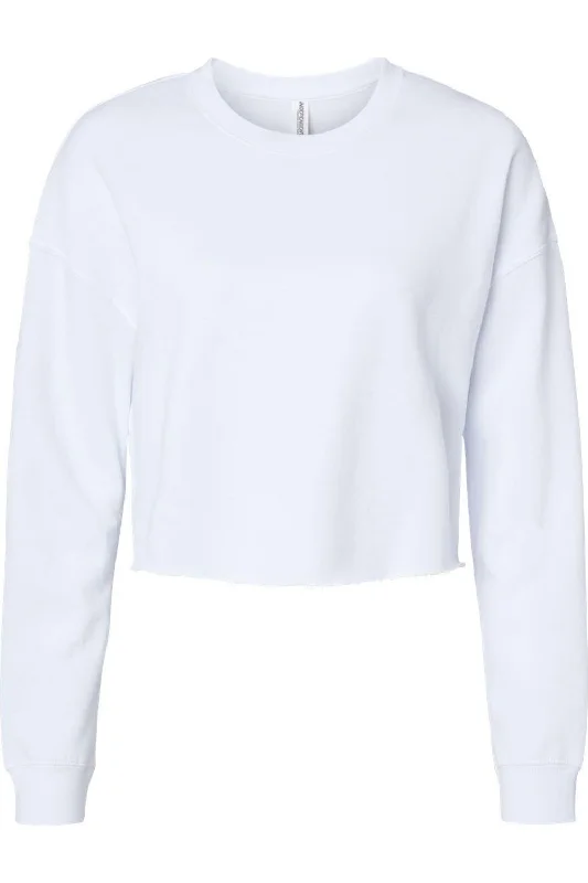 Independent Trading Co. Women´s Lightweight Cropped Crew Pullover